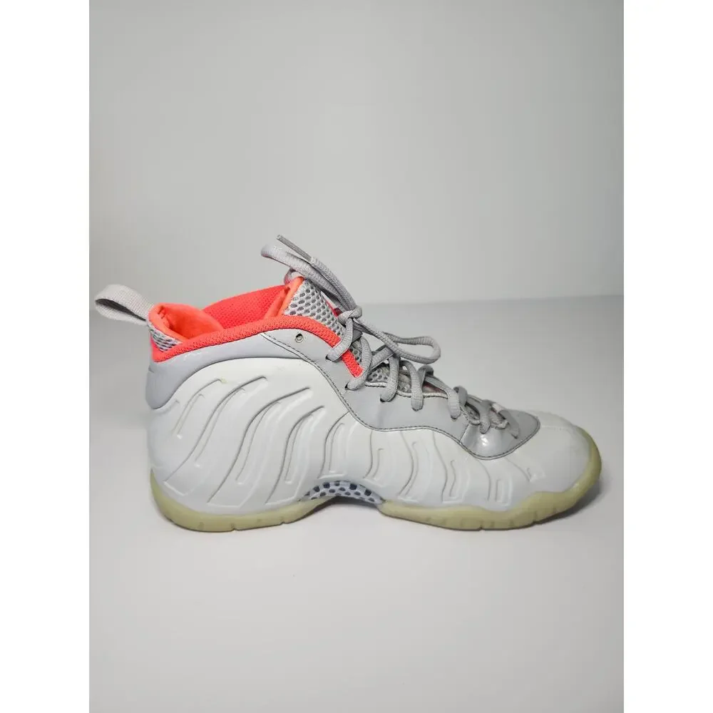 Nike Little Posite Pro Pure Platinum 7Y Athletic Sneaker Streetwear With Box